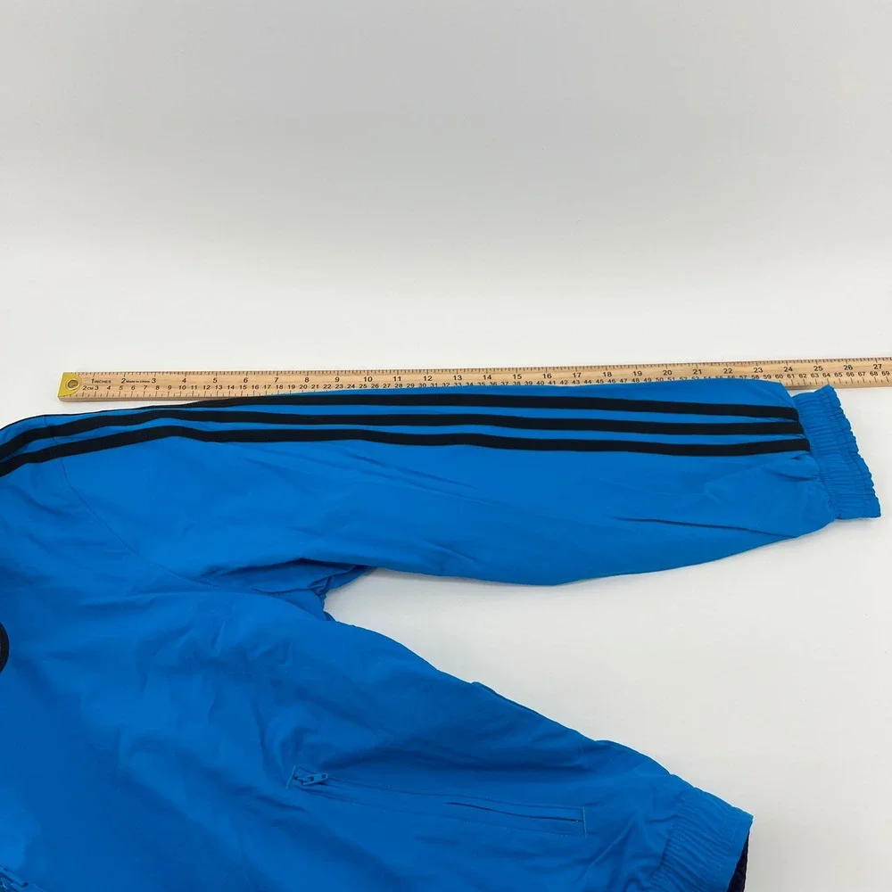 Adidas‎ Charlotte Football Club Reversible Jacket Mens L Blue Purple Soccer New